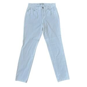 Fabrizio Gianni White Stretch Pants - Size 4